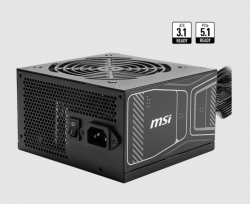 MSI MAG A850GN PCIE5 850W Up to 90% (80 Plus Gold) ATX Power Supply Unit, PFC, 100~240 VAC, 850W, 47-63Hz, PCI-E, SATA(LS)