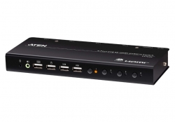 Aten 4-Port USB 4K HDMI KVMP Switch (Cables included)