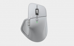 Logitech MX Master 4 Wireless Mouse - Pale Grey