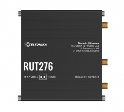 Teltonika RUT276 Compact Redcap 5G Router, Built-in RS232/RS485,2 x SIM Slots, 2 x RJ45 ports, 10/100 Mbps, PSU Excluded