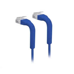Ubiquiti UniFi Patch Cable,Length .3m,Blue,Ultra-thin patch cable with GbE support and flexible, bendable boots for enhanced installation versatility.