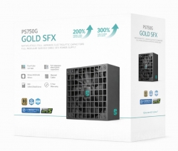 DeepCool PS750G 750W Gamer Storm SFX ,Full Japanese Electrolytic Capacitors, Cybenetics Platinum /PPLP Gold, Fluid Dynamic Bearing