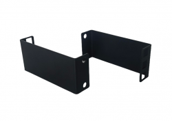 4C | 1RU 100mm Depth Extension / Recess Brackets | 1 Pair 002.010.2001