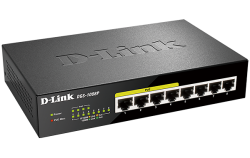 D-Link | DGS-1008P | 8 Port Gigabit PoE+ Unmanaged Switch (Metal Housing) DL.DGS.1008P