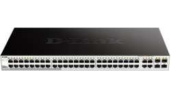 D-Link | DGS-1210-52 | 52 Port Gigabit Smart Managed Switch | 52 RJ45 Ports | 4 SFP (Combo) Ports DL.DGS.1210.52