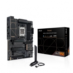 ASUS AMD ProArt B850-CREATOR WIFI NEO, AM5, 4DIMM, 256GB DDR5, 8400+MT/s, 2x PCIe5.0 x16, 3xM.2, WiFi7, dual 5GbE, USB 20Gbps, HDMI2.1, DP1.4