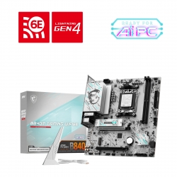 MSI B840M GAMING WIFI6E, AMD B840, AM5, 2xDDR5 128GB, PCIe 4.0 x16, 2xM.2 PCIe4, 2.5G LAN, Wi-Fi 6E, USB 5G, HDMI/DP, 2yr wty B840M GAMING WIFI6E