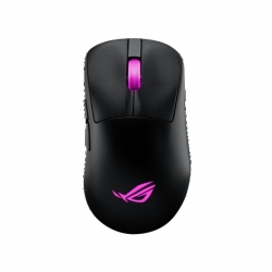 ASUS ROG Keris II Origin Gaming Mouse Black, ROG Micro Switch II, USB/Bluetooth/RF 2.4GHz, 8000 ?Hz, AURA Sync, 2 ?m paracord
