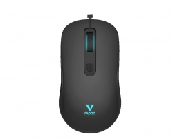 RAPOO V16 RGB Wired USB Optical 12800DPI Gaming Mouse Black V16 RGB