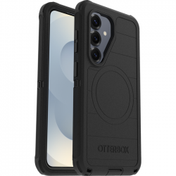 OtterBox Defender Pro Magnets Samsung Galaxy S26 5G (6.3') Case Black - (77-99857), DROP+ 7X Military Standard, Tri-Layer, 7 Years Warranty