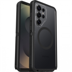 OtterBox Defender Pro XT Clear Samsung Galaxy S26 Ultra 5G (6.9') Case Dark Side (Clear/Black) -(77-99896),DROP+ 7X Military Standard,7 Years Warranty