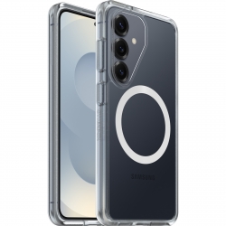 OtterBox React Magnets Samsung Galaxy S26 5G (6.3') Case Clear - (77-99941),DROP+ Military Standard,Raised Edges,7 Years Warranty