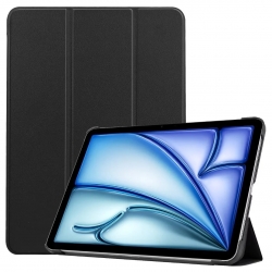 USP Apple iPad (11') (A16) (11th Gen) / iPad (10.9') (10th Gen) Folio Case Black - Slim, PU Leather, Auto Sleep/Wake Function, 3 Years Warranty