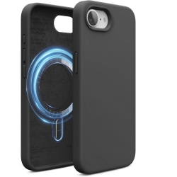 USP Apple iPhone 17e / iPhone 16e (6.1') Silicon Case Black- Shockproof , Raised Edges , Anti-Slip, 3 Years Warranty CSWMBI16E