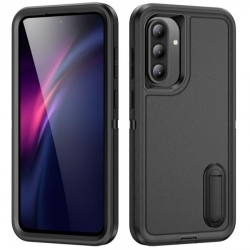 USP Rugged Samsung Galaxy A36 5G (6.7') Case Black - No-Slip, Sleek, Ultimate Protection, Strong & Durable, Built-in-Kickstand, 3 Years Warranty HDA36