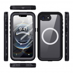 USP Apple iPhone 17e / iPhone 16e (6.1') WaterProof Case Black - DROP+ Military Standard, Waterproof, Shockproof, DustProof , 3 Years Warranty HDTWPI16E