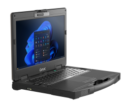 Getac S410G5 - i5-1340P, 14"+Cam., Win11+16GB, 256GB PCIe SSD(main), SR(FHD LCD+TS+Stylus), US KBD + ANZ, WIFI+BT+4G GPS, RS232+VGA+USB+TB4