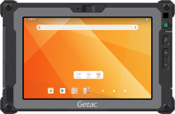 Getac ZX80 - QCS6490, 8" With Webcam, Android 15+12GB RAM+256GB w/o stylus, USB-C AC Adapter, Rear Cam+Internal Battery+Battery Bay Cover, WIFI + BT