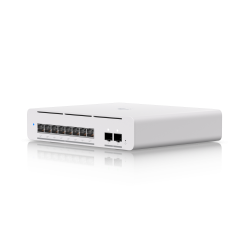 Ubiquiti | USW-Pro-XG-8-PoE | UniFi 8 Port 10G PoE++ Layer 3 Etherlighting Switch, With 2 Sfp+ Ports UB.USW.PRO.XG.8POE