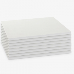 2.00m X 0.30m Shelves White Set Of 8 (4 Bays) ZSH-200-030