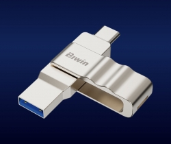 Biwin UD150 512GB USB Flash Drive USB 3.2 Gen 1 Type-A/Type-C - 5 Year Warranty BMUD045512G-RGX