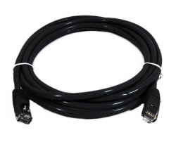 8Ware CAT6 Cable 0.5m - Black Premium RJ45 Ethernet Network LAN Utp Patch Cord 26AWG Cu Jacket 8W-PL6-0.5BLK