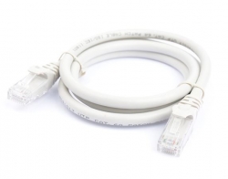 8Ware CAT6 Cable 1m - Grey Premium RJ45 Ethernet Network LAN Utp Patch Cord 26AWG Cu Jacket 8W-PL6-1GRY