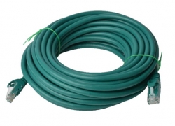 8Ware CAT6 Cable 20m - Green Premium RJ45 Ethernet Network LAN Utp Patch Cord 26AWG Cu Jacket 8W-PL6-20GRN