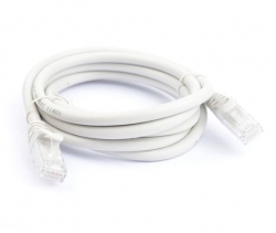 8Ware CAT6 Cable 2m - Grey Premium RJ45 Ethernet Network LAN Utp Patch Cord 26AWG Cu Jacket 8W-PL6-2GRY