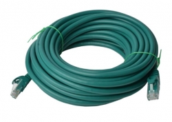 8Ware CAT6 Cable 40m - Green Premium RJ45 Ethernet Network LAN Utp Patch Cord 26AWG Cu Jacket 8W-PL6-40GRN