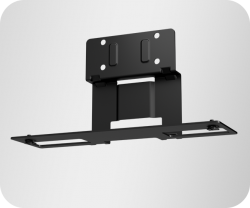 Yealink MD-AVBracket-L Compatible With:MeetingBar A50 And Mvc S50, Support MD75 And MD86 MD-AVBracket-L