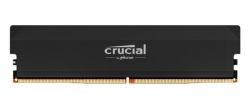 Crucial Pro 32GB (1x32GB) DDR5 Udimm 6400MHz CL40 Black Heat Spreaders Overclocking Support Intel Xmp AMD Ryzen Desktop Pc Gaming Memory Tray CP32G64C40U5BT