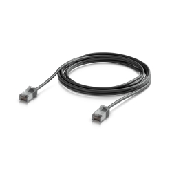 Ubiquiti UniFi Premium Patch Cable Outdoor, 3M,Black,Ultra-Thin, Rugged, Shielded Patch, Optimize, Perform Harshest Environments ,10 GbE Networking. UACC-Cable-Patch-Outdoor-C6A-3M-BK