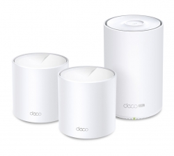 TP-Link Deco X50-DSL(3-pack) AX3000 Vdsl Whole Home Mesh WiFi 6 Router, 574 Mbps At 2.4 GHz + 2402 Mbps At 5 GHz, Vdsl Profile 35b 350/60 Mbps Deco X50-DSL(3-pack)