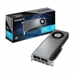Gigabyte Gv-R9700Ai Top-32Gd, Radeon Ai Pro R9700, 32GB GDDR6, 256 Bit,750W, 2920 Boost, PCIe 5.0, 4096 Sp, Ai Accelerators, DP 2.1, Hdmi 2.1 GV-R9700AI TOP-32GD