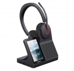 Yealink WH68 Dect + Bluetooth Dual-mode, Usb-a, Usb-c, Wireless Headset Workstation, Noise-cancelling Headset, Touchscreen Hub - Speakerphone WH68-Workstation