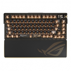 Asus Rog Azoth Extreme Edition 20 Snow Switch - Gaming Keyborad, 75% Gaming Keyboard, Rog Nx Snow, Tri-Mode (USB/Rf 2.4GHz/BT 5), Rgb, 8000Hz Polling ROG Azoth Extreme Edition 20 Snow Switch