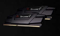 G.SKILL F4-2666C19D-64GVK 64GB (2 x 32GB)/ PC4-21300 / DDR4 2666 Mhz/ Timings 19-19-19-43/ Voltage 1.20V/ Ripjaws V