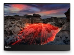 Lenovo ThinkVision M14-2 14" Touch 2K 2240x1400 Portable Monitor 60Hz 6ms Tilt Lift Pivot Height Adjustable 0.7kg 178° View Angle Pen Usb-c DP1.2 Vesa 63FDUAR6AU
