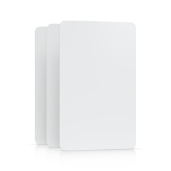 Ubiquiti Access Card, White, A Pack, Highly-Secure Nfc Cards Used For Access Control Within UniFi. UA-Card-W-100