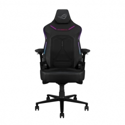 Asus SL302 Rog Courser Gaming Chair - Black, Aura Rgb, Dynamic Recline, 4D Armrests, Adjustable Lumbar Support, 90°–155° Recline, Magnetic Headrest SL302 ROG Courser