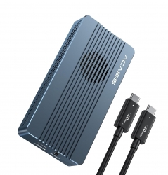 ACASIS TBU405PRO USB4 NVMe M.2 SSD Enclosure 40Gbps 2280 w/ Cooling Fan