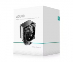 DeepCool AG600 Argb Superior Performance 6 Heatpipe Single Tower CPU Cooler R-AG600-BKAMMG2-G