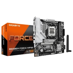 Gigabyte B650EM Force WF6E, AM5, Support For DDR5, 1 X Hdmi Port, 1 X PCI Express X16 , 3x M.2. 4x USB 3.2 B650EM Force WF6E