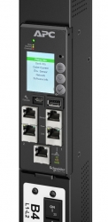 APC NetShelter Rack Pdu Advanced Gen 2, Metered, 3Phase, 22.1kW 400V 32A Or 17.3kW 415V 30A, 530P6, 48 Outlet APDU11350ME