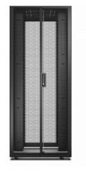 APC Easy Rack, 48U, Black, With Roof, Castors, Feet, 4 Brackets, And Side Panels, No Bottom, 2258H X 800W X 1200D Mm ER8822