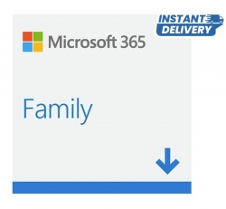 Microsoft M365 Family 2025 1 Year Subscription Retail Pack For 1-6 Users Medialess For Pc Mac IOS Android EP2-36888