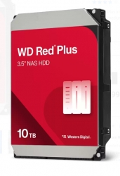 Western Digital Wd Red Plus 10TB 3.5" Nas Hdd SATA3 7200RPM 256MB Cache 24x7 180TBW ~8-bays NASware 3.0 Cmr Tech 3yrs Wty (replacement Of WD101EFBX) WD100EFGX