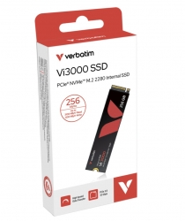 Verbatim 49373 Vi3000 NVMe M.2 Internal SSD 256GB 49373