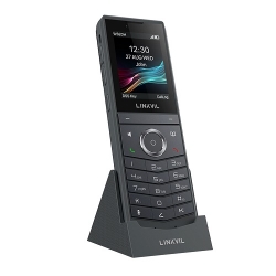 Linkvil W620H Wireless Handset, W710H Compatible, 4 Sip Lines, 802.11ah Roaming, Ptt, Bluetooth 5.0, 350m Range, 13hr Talk Time, 1.8m Drop Rated W620H